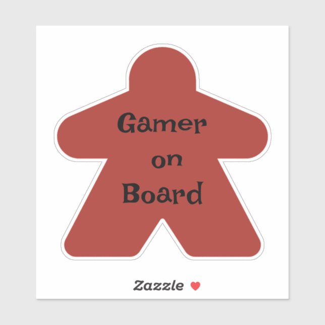 Sticker Rouge (Feuille)