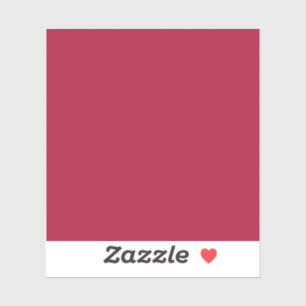 Sticker Rouge (couleur solide)