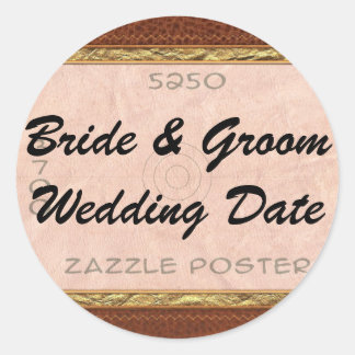Sticker - Round v2 - date