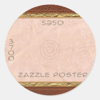 Sticker - Round v2 - Landscape