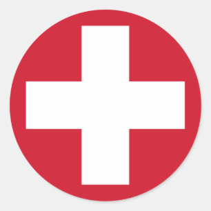 Sticker Roundel Suisse