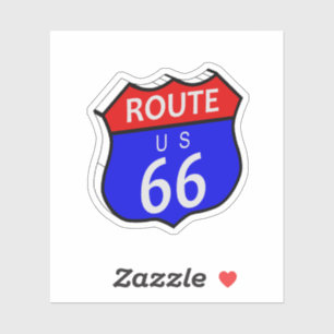 Sticker Route 66