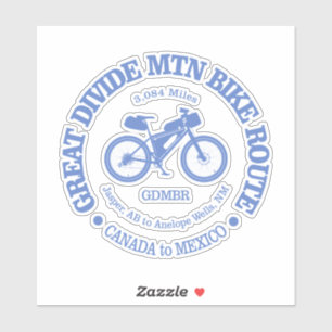 Sticker Route des VTT Great Divide