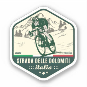 Sticker Route nationale 48 des Dolomites