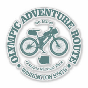 Sticker Route olympique d'aventure (cyclisme)