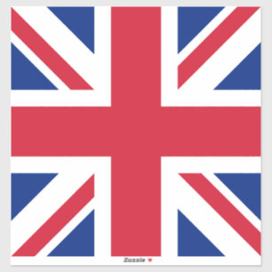 Sticker Royaume-Uni Union Jack Drapeau des colonies britan
