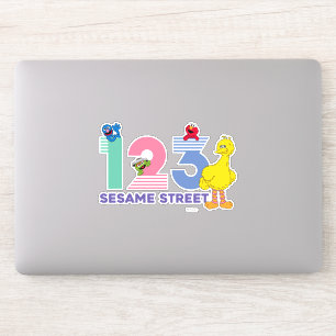 Sticker Rue Sésame 123