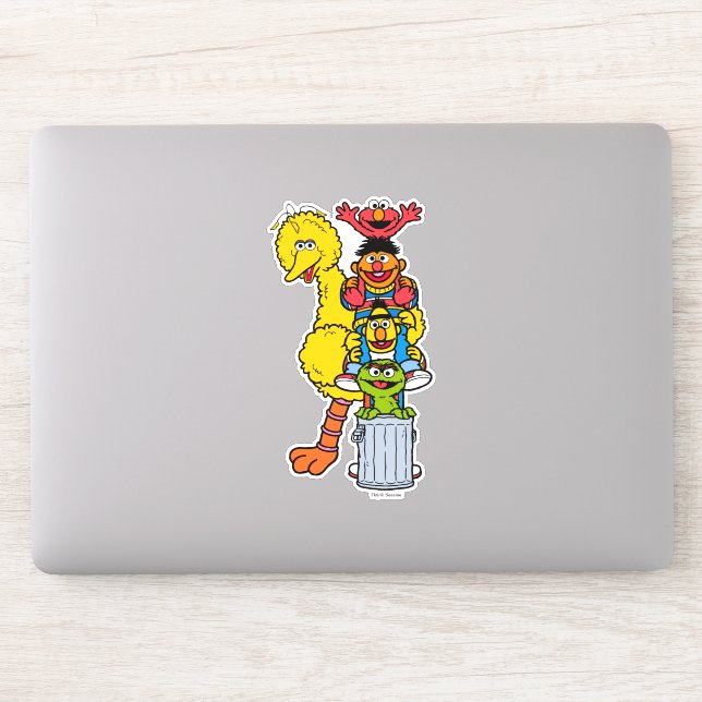 Sticker Rue Sésame | Pose Pals Street Sesame (Ordinateur)