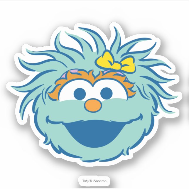 Sticker Rue Sésame | Rosita Smile (Devant)