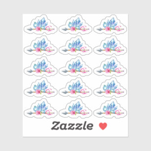 Sticker Russe Bohème Cristal Gems Arrow Gypsy Planner