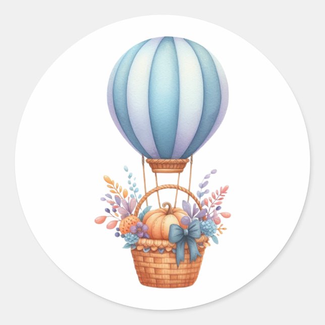 Sticker-Rustic Baby Shower Invitation Seal (Front)