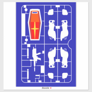 Sticker rx-78 gundam gunpla plamo modèle runner kit ray