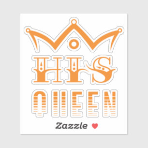 Sticker Sa Reine