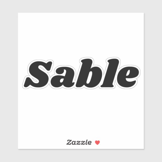 Sticker Sable (Feuille)