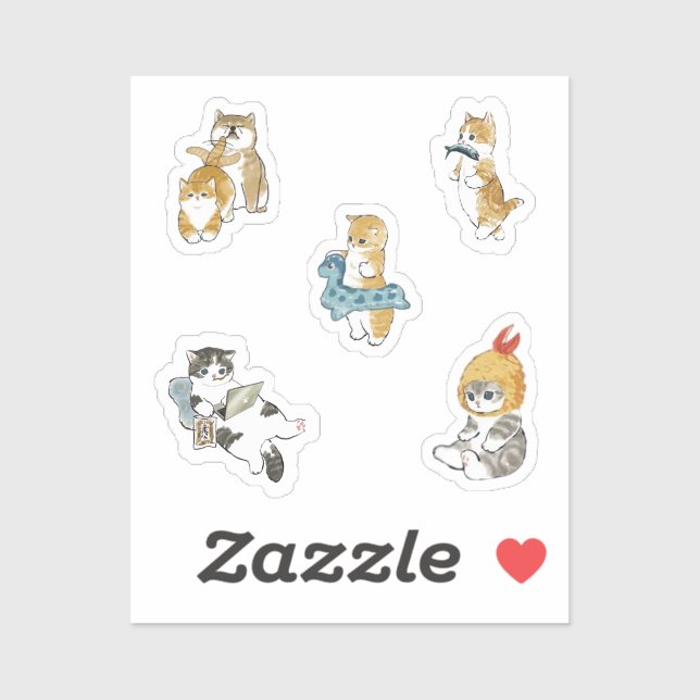 Sticker Sable Mofu (Feuille)
