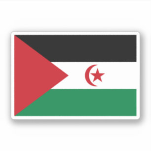Sticker Sahara occidental (RASD, Sahraoui)
