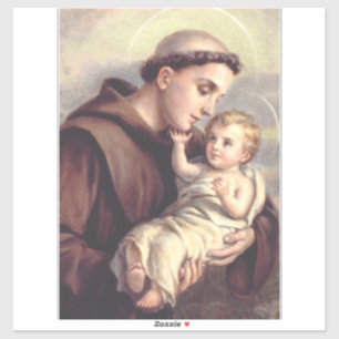 Sticker Saint Antoine de Padoue