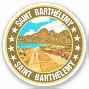 Sticker Saint Barthélemy