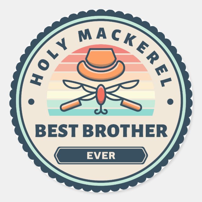 Sticker - Saint-Maquereau ! Meilleur Frère (Devant)