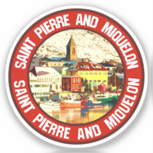 Sticker Saint Pierre et Miquelon
