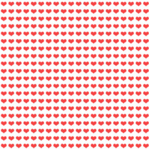 Sticker Saint Valentin Coeur rouge Motif mignon Cool 2022