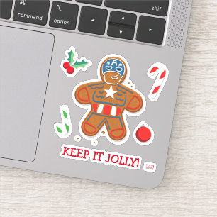 Sticker Saison Avengers   Captain America Cookie