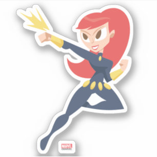 Sticker Saison Avengers   Veuve noire