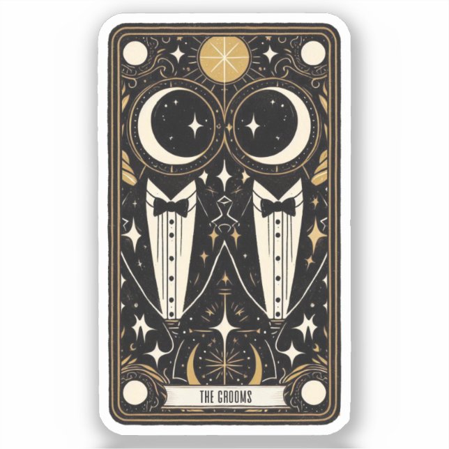 Sticker Salles de Tarot mariage (Recto)