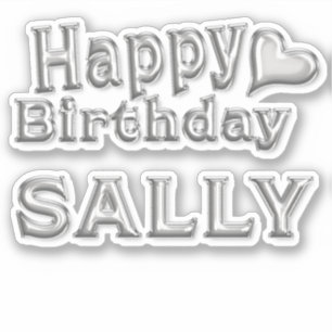 Sticker Sally Happy Birthday