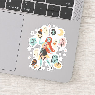 Sticker Sally's Magical Halloween Adventure