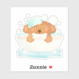 Sticker Salon de toilettage des chiens