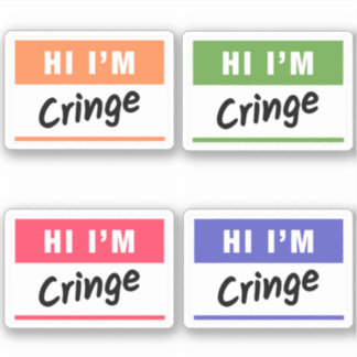 Sticker Salut, je suis Nom de la charnière Balise