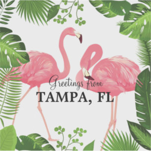Sticker Salutations de Tampa, Floride