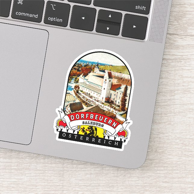 Sticker Salzbourg Dorfbeuern Souvenir Autriche (Détail)