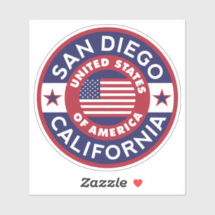 Sticker SAN DIEGO, Californie