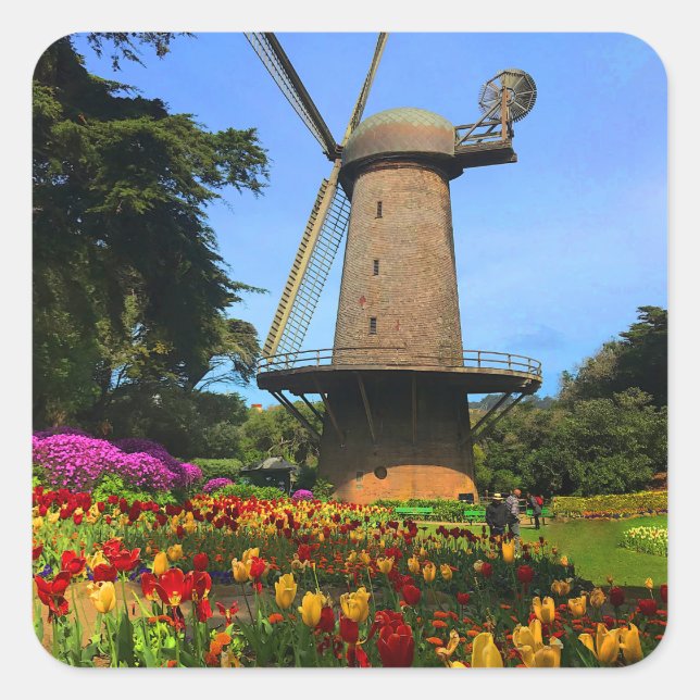 Sticker San Francisco Dutch Windmill #6 (Devant)