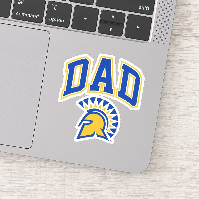 Sticker San Jose State Spartans Papa (Détail)