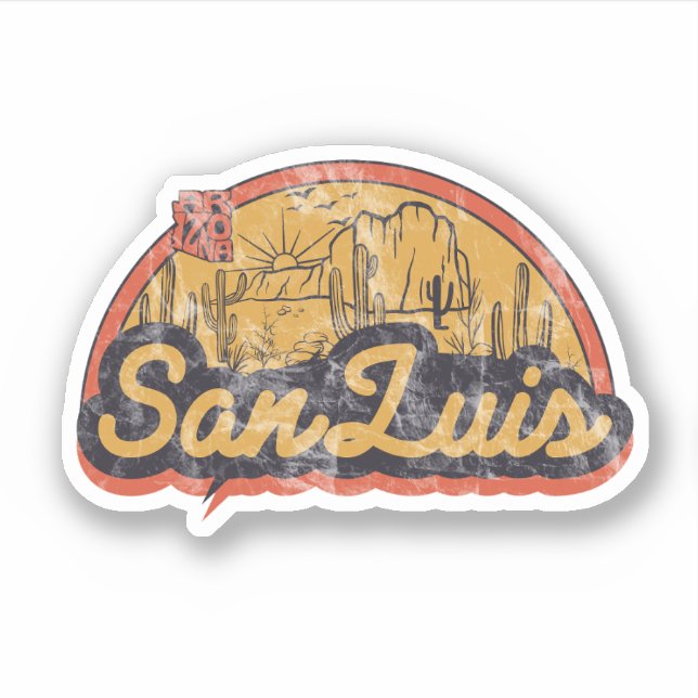 Sticker San Luis, Arizona (Devant)