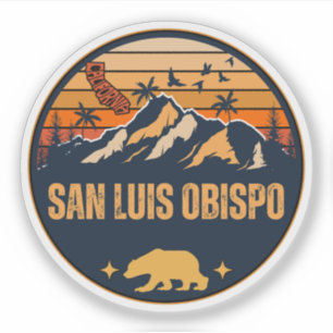 Sticker San Luis Obispo, Californie