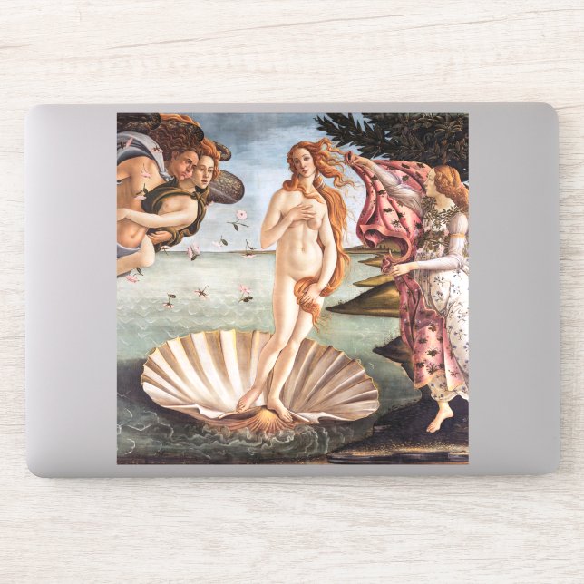 Sticker Sandro Botticelli - Naissance de Vénus (Ordinateur)