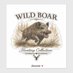 Sticker Sanglier