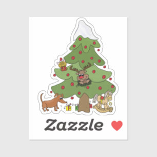 Sticker Sapin de Noël