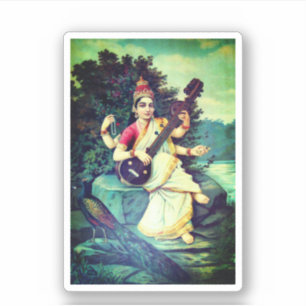 Sticker Saraswati
