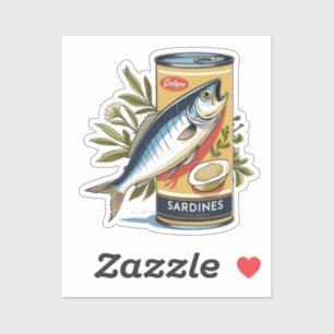Sticker Sardines en conserve