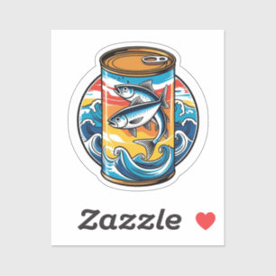 Sticker Sardines en conserve