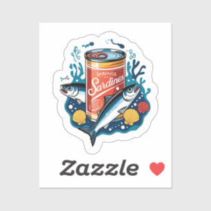 Sticker Sardines en conserve