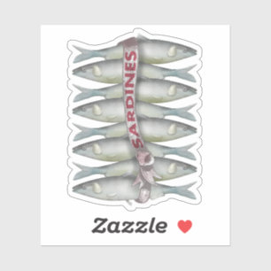 Sticker Sardines fraîches