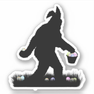 Sticker Sasquatch de Pâques 