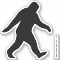 Sasquatch Silhouette Bigfoot