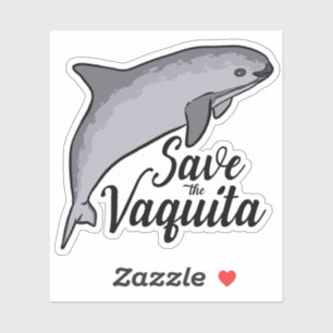 Sticker Sauvez la Vaquita